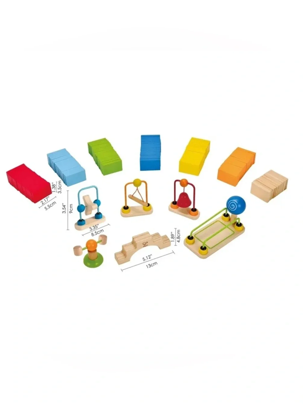 Hape Dynamo Wooden Domino complete set